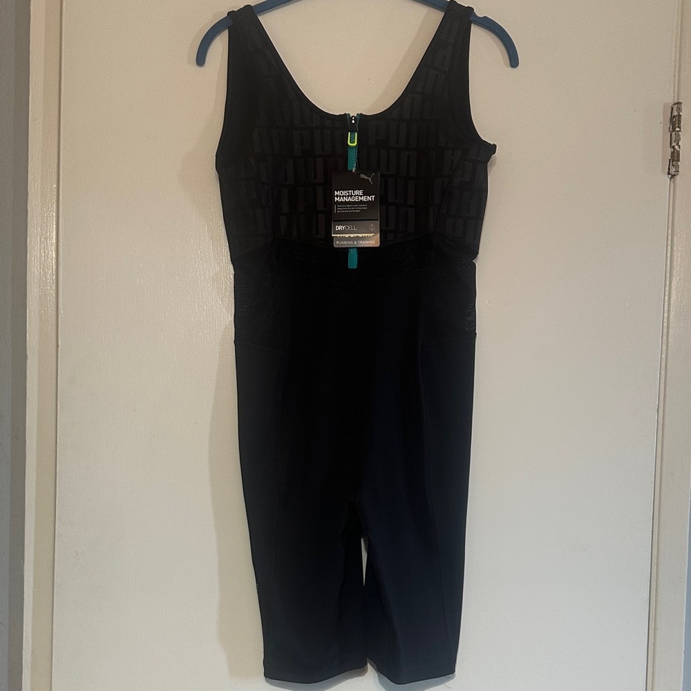 Puma body suit onesie tight fit for running and training stylish and comfortable